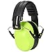 AmazonBasics Kids Ear Protection Safety Earmuffs, Yellow