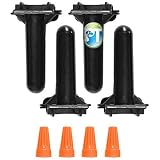 PetsTEK 4 Pack Waterproof Wire Splice Kit for Wire Break Repair in Electric In-Ground Dog Fence Systems