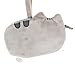 GUND Pusheen Cat Plush Stuffed Animal Wrislet Purse, Gray, 8