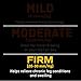 FUTURO Dress Socks for Men, Medium, Black, Firm (20-30 mm/Hg)