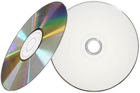 Traxdata 5 x Blank CD-R 52x Diamond Silver White Printable in Sleeves