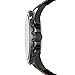 Fossil Q Men's Nate Stainless Steel and Leather Hybrid Smartwatch, Color: Black, Brown (Model: FTW1159)