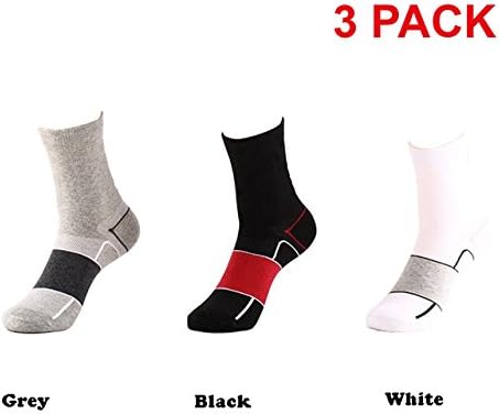 Shopshopdirect Men Cotton Socks Sports Running Athletics Travel