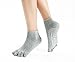 laviesimple Yoga Socks Full Toe Non Slip Skid Pilates Barre Cotton Grips Sock with for Women 5 Pairs