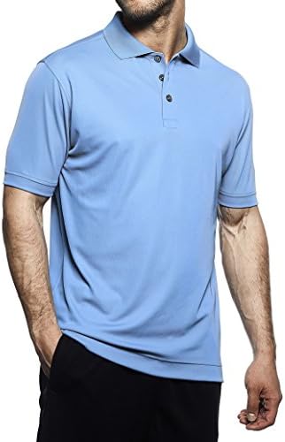 Pro Celebrity Men's Champion Polo Shirt (Large, Carolina Blue)