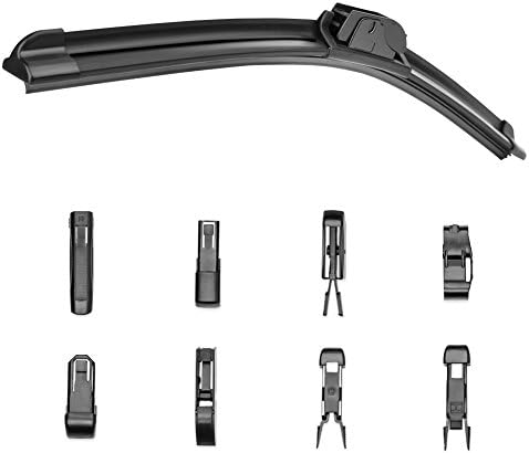 Panlelo 22" Car Windshield Wiper Blades Auto Front Windshield Wipers 22 inch Universal Soft Wiper Blade Fit more 95% Cars (Pack of 1)