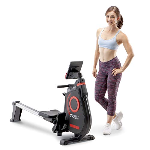 Circuit Fitness Folding Magnetic Rowing Machine - Cardio Body Building Rower AMZ-979RW