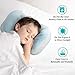 Comfort & Relax Memory Foam Toddler Pillow with Cool Gel Pad, for Kids Age 2-10