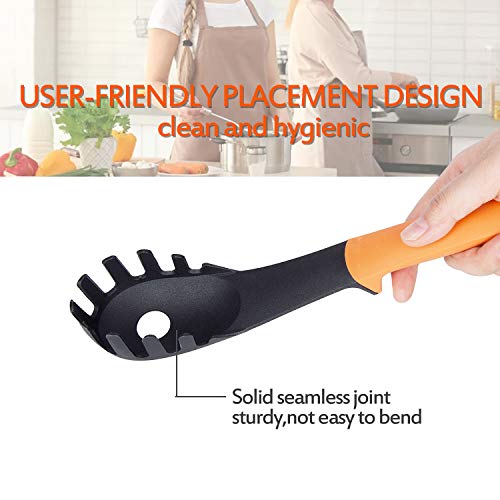K Kwokker Kitchen Utensil Set, 6 Pieces Nylon Cooking utensils Elegantly Design, Food Grade, Non-stick, Heat Resistant, Dish Washer Safe - Thumbnail 5