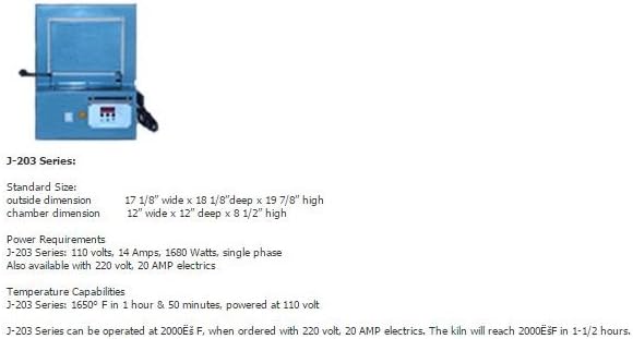 Satellite Multi Stage Digital Programmable Electric Kiln 220 Volt