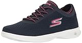 Skechers Performance Women's Go Step Lite-Dashing Walking Shoe, Navy/Pink Mesh, 9 M US