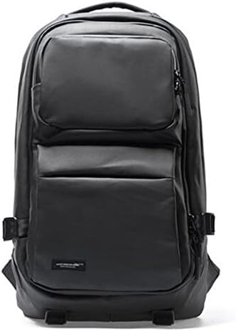 MUZOR Tear Resistant Travel Rucksack 15.6 Inches Business Laptop Backpack With Coating Artwork