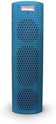 Express Media PB-2000 6 Watt Bluetooth Portable Mp3 Player &amp; Wireless Speaker System (Blue) - 2000 mAh Rechargeable Battery with Voice Status Alert