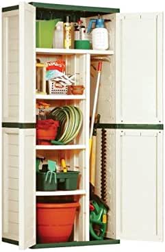 Starplast - Armario para escobas (para interiores y exteriores), color
