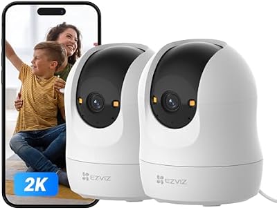C6N G1 2K (2-pack) Câmara de Vigilância WiFi Interior a 360°