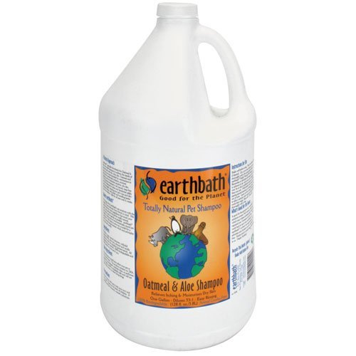 Earthbath Oatmeal and Aloe Concentrated Shampoo Vanilla & Almond, 1-Gallon