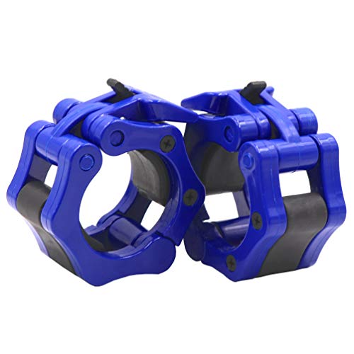 IADUMO Olympic Exercise Collars Gym Clips 2 Inch Weight Clamps Barbell