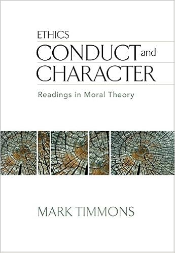 Amazoncom Conduct And Character Readings In Moral Theory