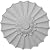 Ekena Millwork ONL09X09X02GL 8 7/8-Inch W X 8 7/8-Inch H X 1 1/2-Inch P Galveston Onlay
