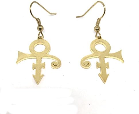 PRINCE EARRINGS LOGO PEACE SINGER ARTIST