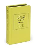 Cook's One Line A Day: A Five-Year Culinary Memory Book by Chronicle Books