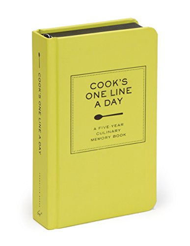 Cook's One Line A Day: A Five-Year Culinary Memory Book by Chronicle Books