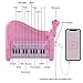 TaiToy Mini Keyboard Piano Toy for Toddlers with Karaoke Microphone and Bonus Ebook, Electric Baby Grand Piano, Music Instruments for Kids, Musical Toddler Girl Toys Gifts for Age 1, 2, 3, 4, 5, Pink