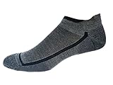High Falls Footwear Merino Wool Low Cut No Show Tab Golf Socks Made in USA
