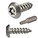 Fastenere Torx Security Sheet Metal Screws - #14 x 3/4