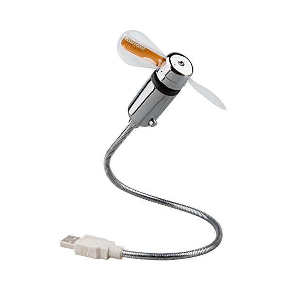 TRIXES-LED-Programmable-Flexible-Fan-USB-Connection-for-Laptop-or-Desktop-Computers TRIXES LED Programmable Flexible Fan - USB Connection for Laptop or Desktop Computers