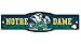 WinCraft NCAA Notre Dame 89214010 Street/Zone Sign, 4.5