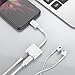 Lightning to 3.5 mm headphone jack adapter for iPhone 7 headphones Charging Cable for iPhone 8/7/7Plus/X/XR/Xs Earphone AUX Lightning Headphone Adapter Splitter Audio & Charge Connector Support iOS 12