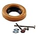 Westbrass D6033-40  Thick Wax Ring Gasket for Toilet Bowl, includes Flange and Closet Bolts primary