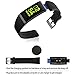 MorePro Waterproof Health Tracker Band, Adjustable Replacement Accessories Classic Sport Wristbands for X-Core Fitness Tracker.(not for V10 Tracker) Black