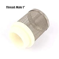 304 Stainless Steel Net Filter Garden Irrigation Water Pump Protect Hose Filter Water Clean Screen Net Filter - 1 inch