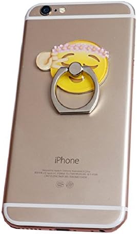 Ayiqi Cell Phone Holder Universal Rotation Phiz Phone Grip kickstand Smartphone Cell Phone Ring Holder for All Cell Phones iPad (Color H)