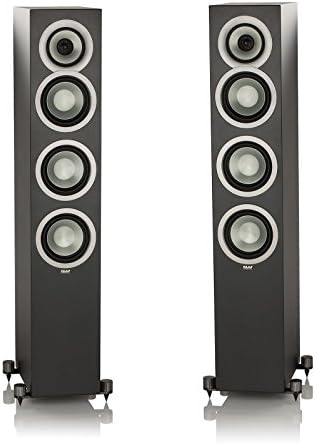 Elac Uni-Fi FS U5 Slim Floorstanding Speakers - Pair (Satin Black)