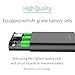 cheero Power Plus 3 10050mAh - Dual USB and Super compact portable power bank for iPhone / iPad / Android / Xperia / Galaxy / smartphones / tablets / Wi-Fi routers [AUTO-IC Function] CHE-072 Black