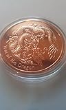REEDERSONG 1 Ounce Copper Year of the Dragon Coin with Capsule
