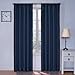 Eclipse Kids Kendall Blackout Thermal Curtain Panel,Denim, 42 Inch X 63 Inch