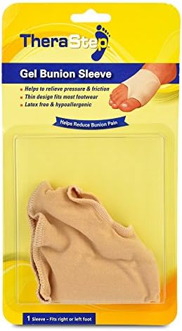 7013 Gel Bunion Hypoallergenic Foot Sleeve, Latex Free