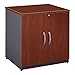 Bush Business Furniture Series C Storage Cabinet with Doors in Hansen Cherry, 2 Door Accent Chest for Home and Professional Office