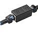 Duttek RJ45 Female Coupler for Ethernet Cat 5/ CAT 6 LAN Ethernet Cable Extender Straight Modular Inline Coupler