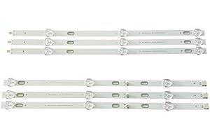 VEPKZFZNTC LED Backlight Strip for 4017ST2 HRS SQY39.5A114 3X6 2W MCPCB 12mm V1 BBK 40LEM 1071FTS2C RCA RT4038 V400HJ6 PE1 AE