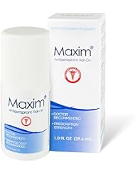 Maxim® Clinical Strength Antiperspirant for Hyperhidrosis Excessive Sweating – Stops Sweat Up to 48 Hours Per Use – Antiperspirant for Men and Women Certain to Keep you Dri