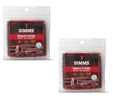 SIMMS Beef Sausage Snack Sticks - 16 oz
