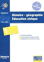 Histoire-géographie, éducation civique