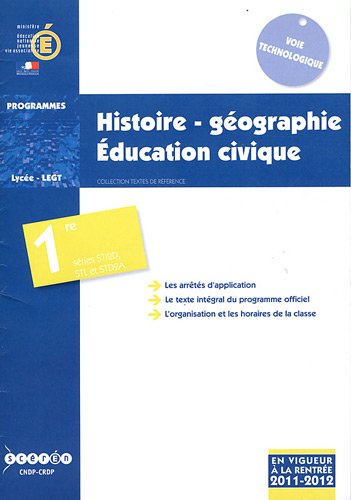 Histoire-géographie, éducation civique