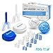 Dorooz Anti Snoring Devices Set - Snoring Solution - Snore Stopper Set - 2 Anti Snoring Mouthpiece | Sleep Mouth Guard - 8 Silicone Nasal Dilators | Snoring Nose Vents - Stop Snoring Devices