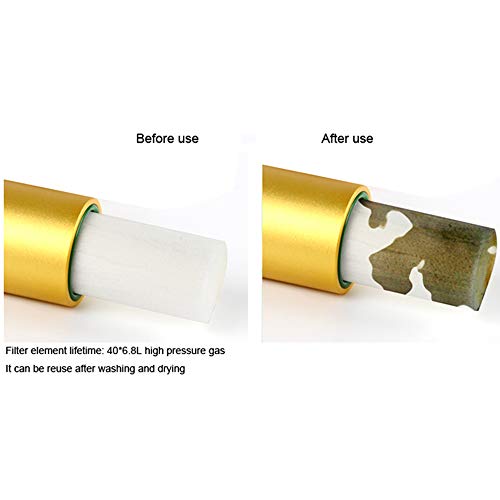 New 30Mpa High Pressure Air Filter 4500 psi PCP Compressor Oil Water Separator for High-pressure Air Compressor Air Pump